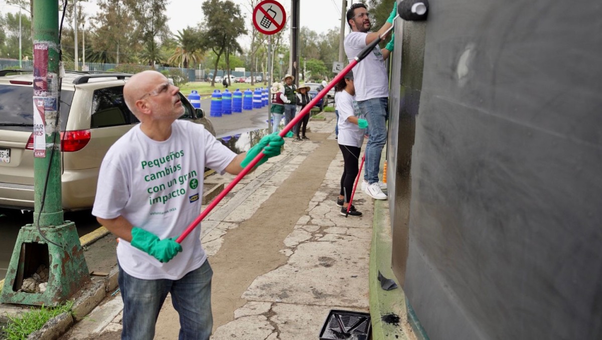A través de estos trabajos de Ikea, se benefició directamente a las familias de la comunidad de Oceanía y sus alrededores. Foto: (Especial)