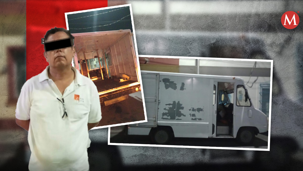 El chofer del camión fue detenido. Foto: Especial