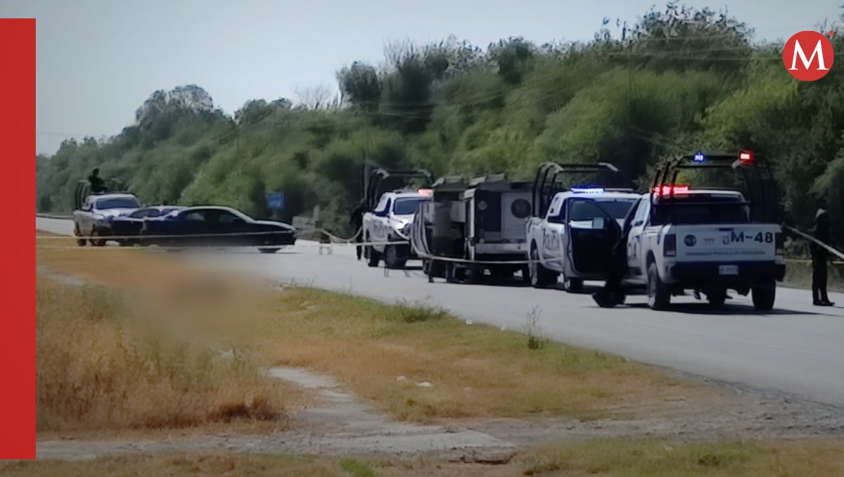 El hallazgo ocurrió en el kilómetro 16 a la carretera a Los Ramones, a la altura del ejido La Victoria. Agustín Martínez