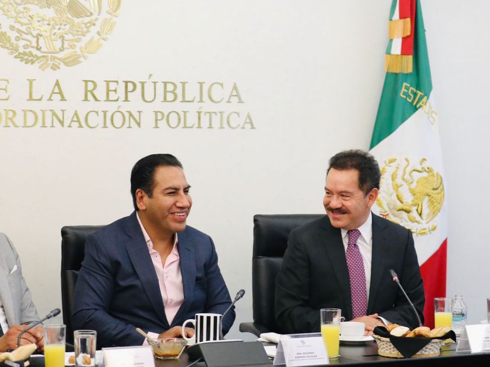 Ignacio Mier y Eduardo Ramírez buscan que evitar que entren en funciones de manera simultánea dos legislaturas en el 2024. | Especial