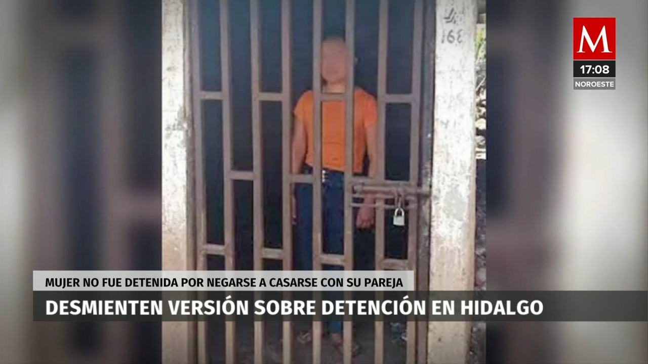Mujer no fue detenida por negarse a casarse con su pareja en Hidalgo