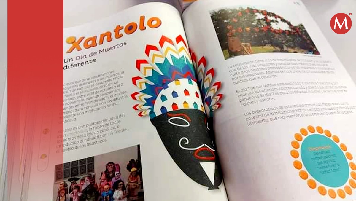 celebración de "Xantolo" viene en los nuevos libros de primaria