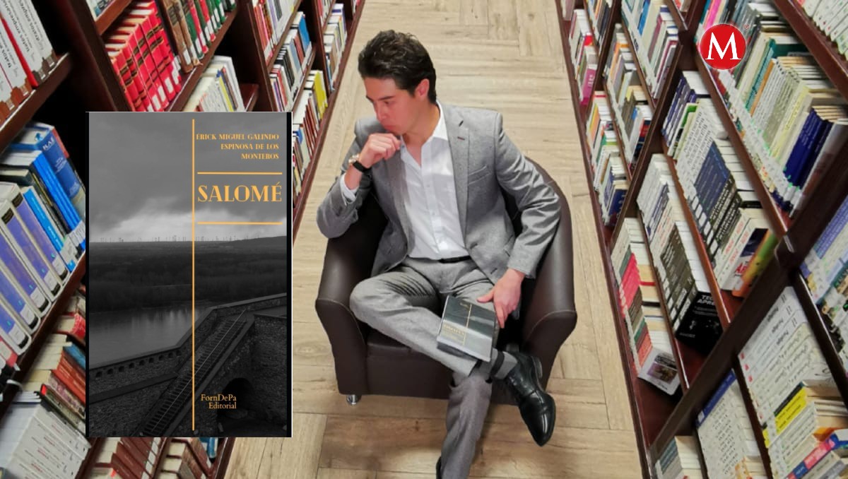 El libro Salomé contiene experiencias personales que el joven hidalguense atravesó durante la pandemia