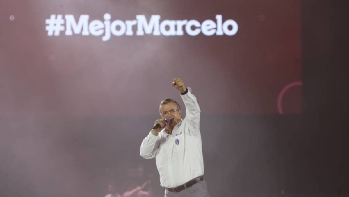 Marcelo Ebrard en su cierre de gira por México | Javier Ríos