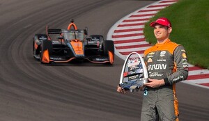 El piloto mexicano, Patricio O’Ward logra segundo lugar en World Wide Technology Raceway.