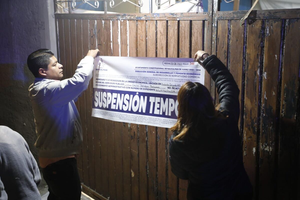 Siete establecimientos fueron suspendidos durante el operativo. (Especiales)