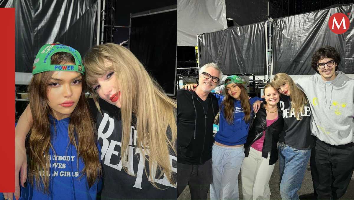Alfonso Cuarón y su familia conocen a Taylor Swift (Especial).