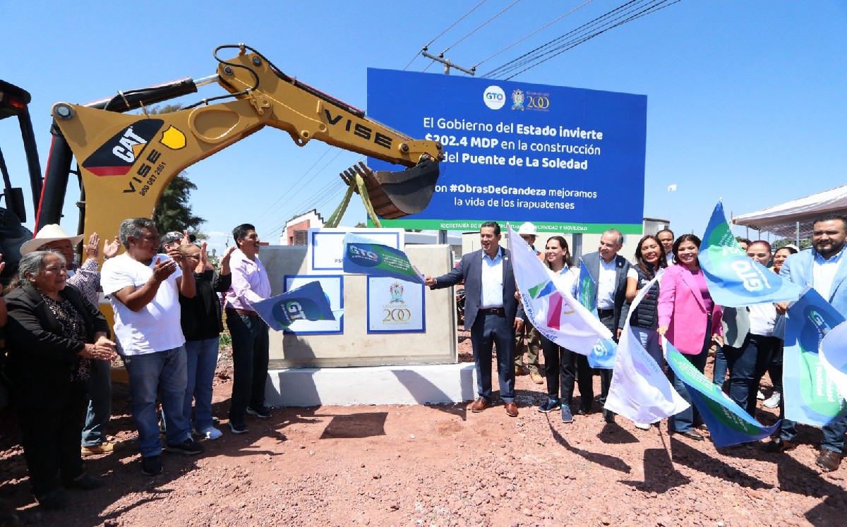 Cortesía | Arrancan construcción de puente elevado en La Soledad en Irapuato