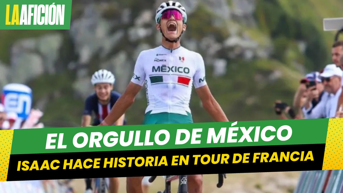 Mexicano Isaac del Toro hace historia al ganar sexta etapa de Tour de Francia