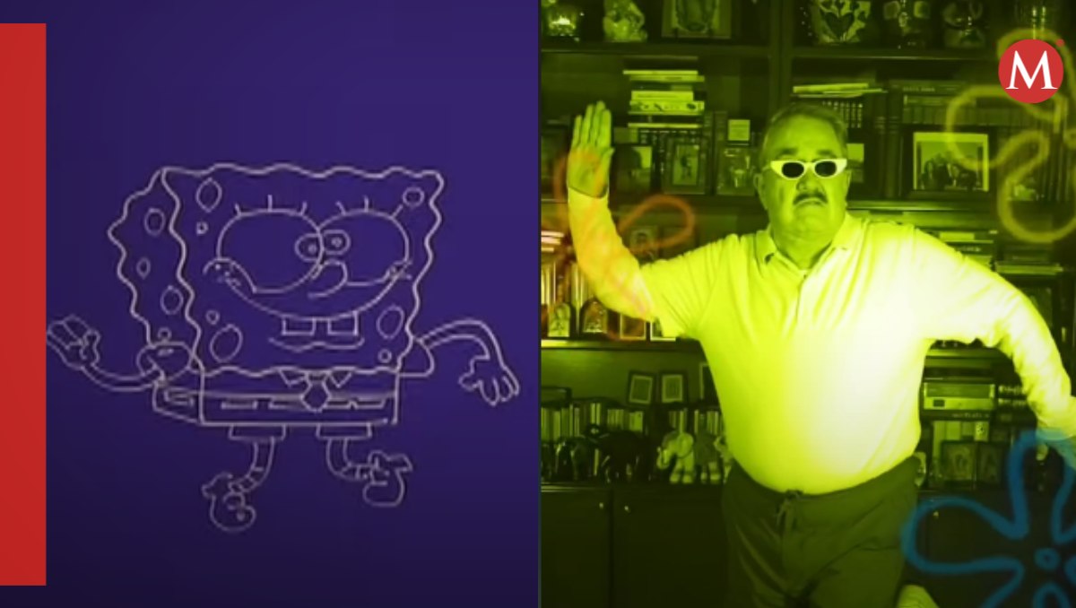 Pedrito Sola baila como Bob Esponja | captura