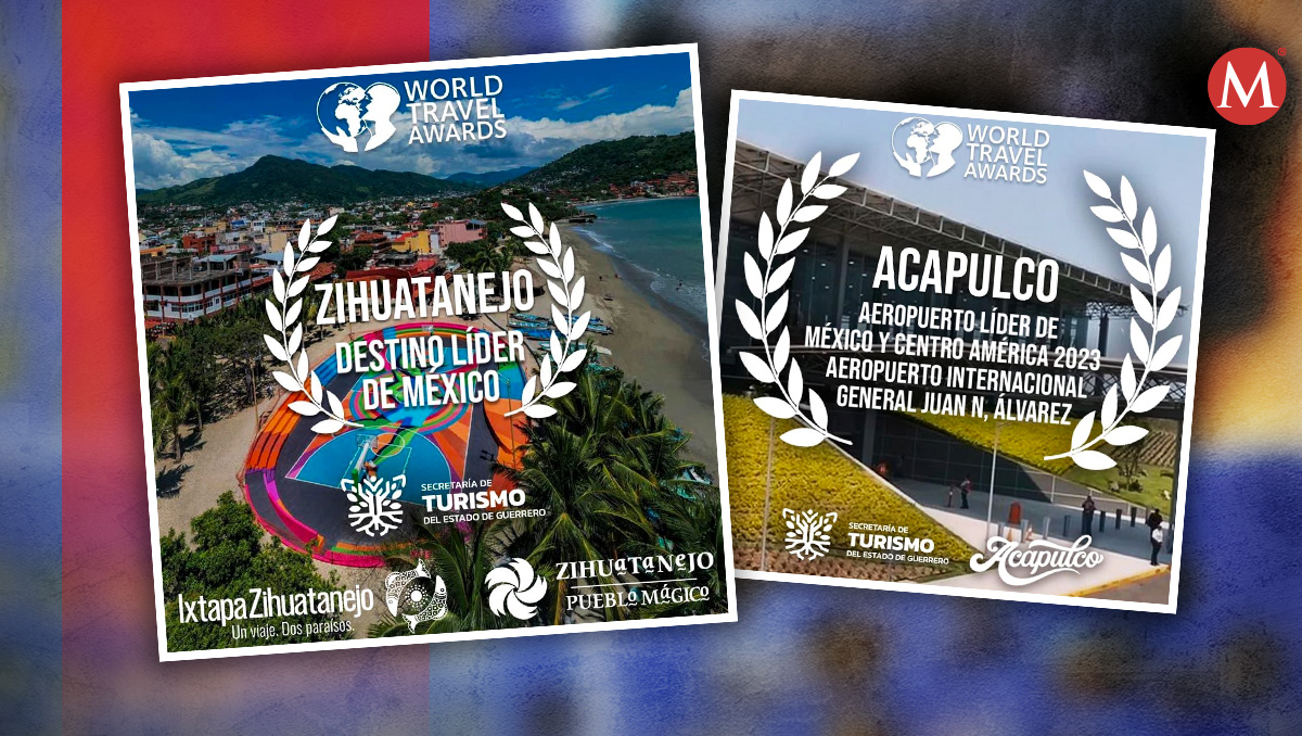 Acapulco e Ixtapa Zihuatanejo son triunfadores en los World Travel Awards 2023. (Especial)