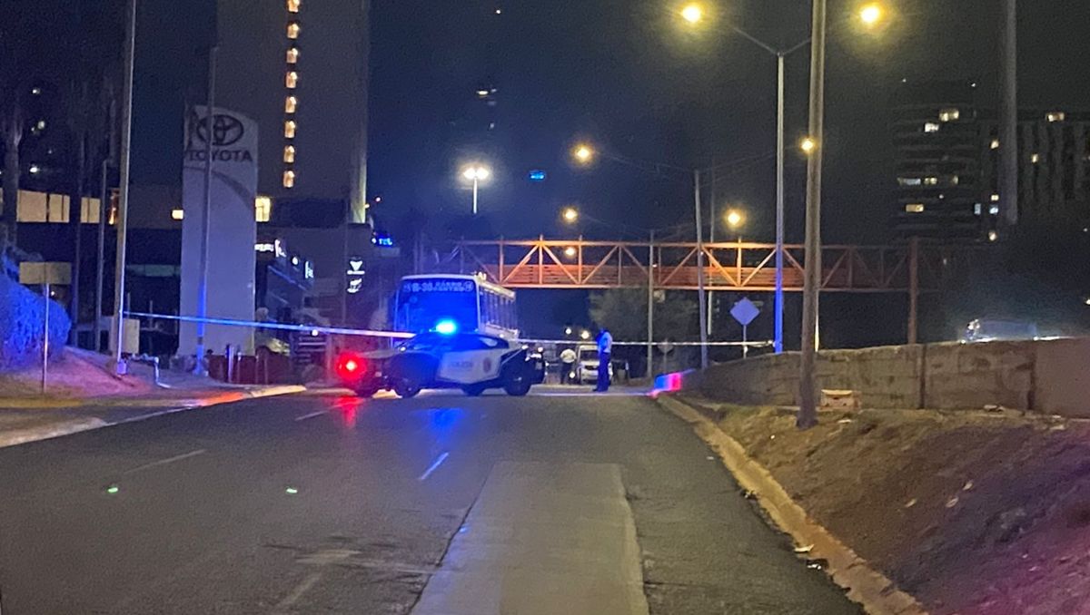 El accidente se registró en la zona de Valle Oriente. Miranda Arias