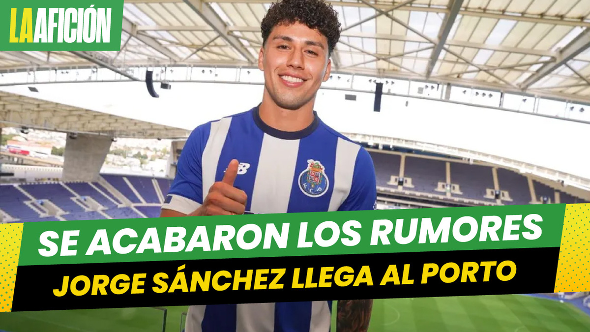El mexicano Jorge Sánchez fue presentado con el Porto de Portugal