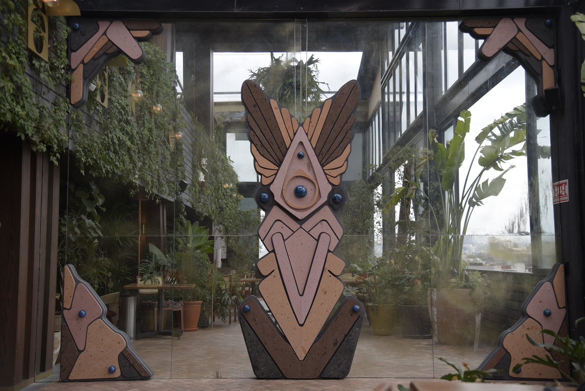 La obra fue comisionada por Altanera, restaurante en la colonia Roma de cocina contemporánea. (Cortesía: Alejandro Grande)