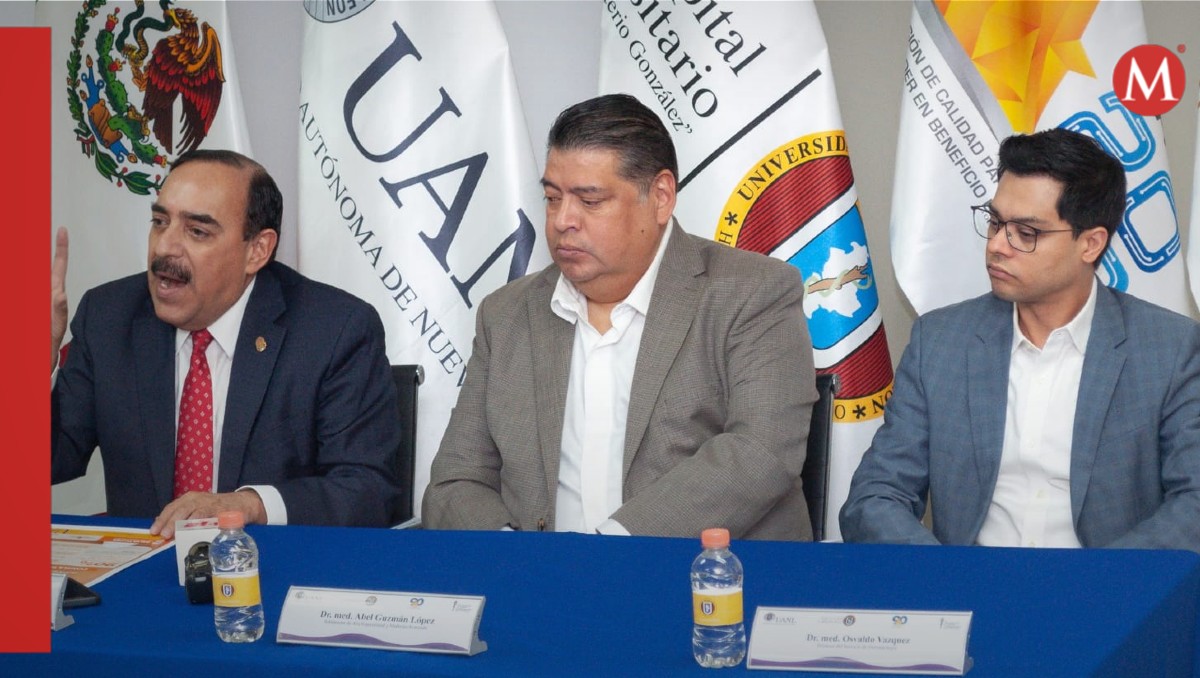 Autoridades de la UANL. Foto: Especial