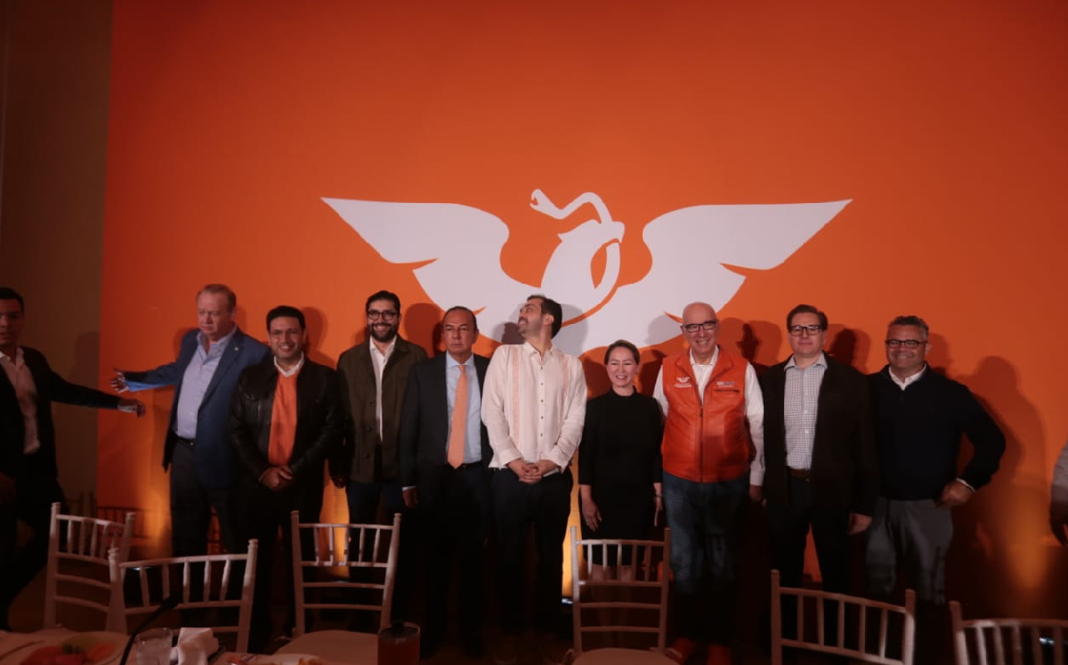 Dante Delgado en el encuentro de legisladores de  Movimiento Ciudadano. | Jesús Quintanar