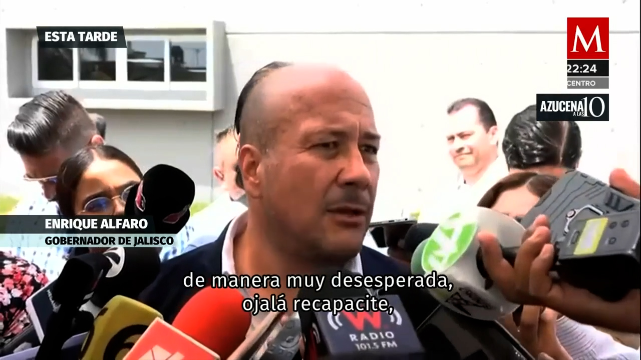 Gobernador de Jalisco desafía a Movimiento Ciudadano y critica a Dante Delgado