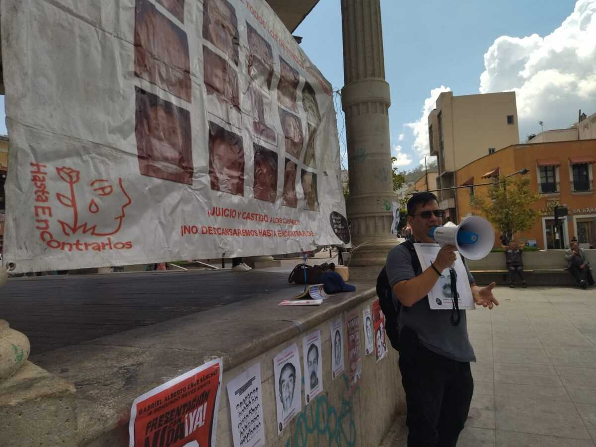 Héctor Cerezo Contreras mencionó que tan solo a nivel nacional se tiene un registro de 30 mil personas desaparecidas de manera forzada