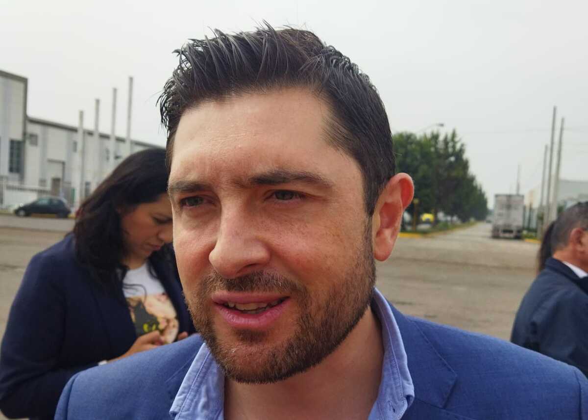 José Luis Urrutia Segura, presidente de la Cámara Nacional de la Industria de la Transformación en Edomex.| Foto (Alondra Ávila)