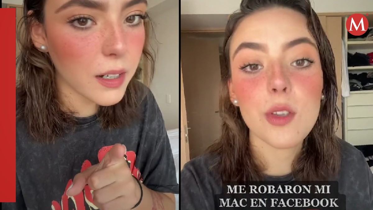 Le roban su laptop | Captura