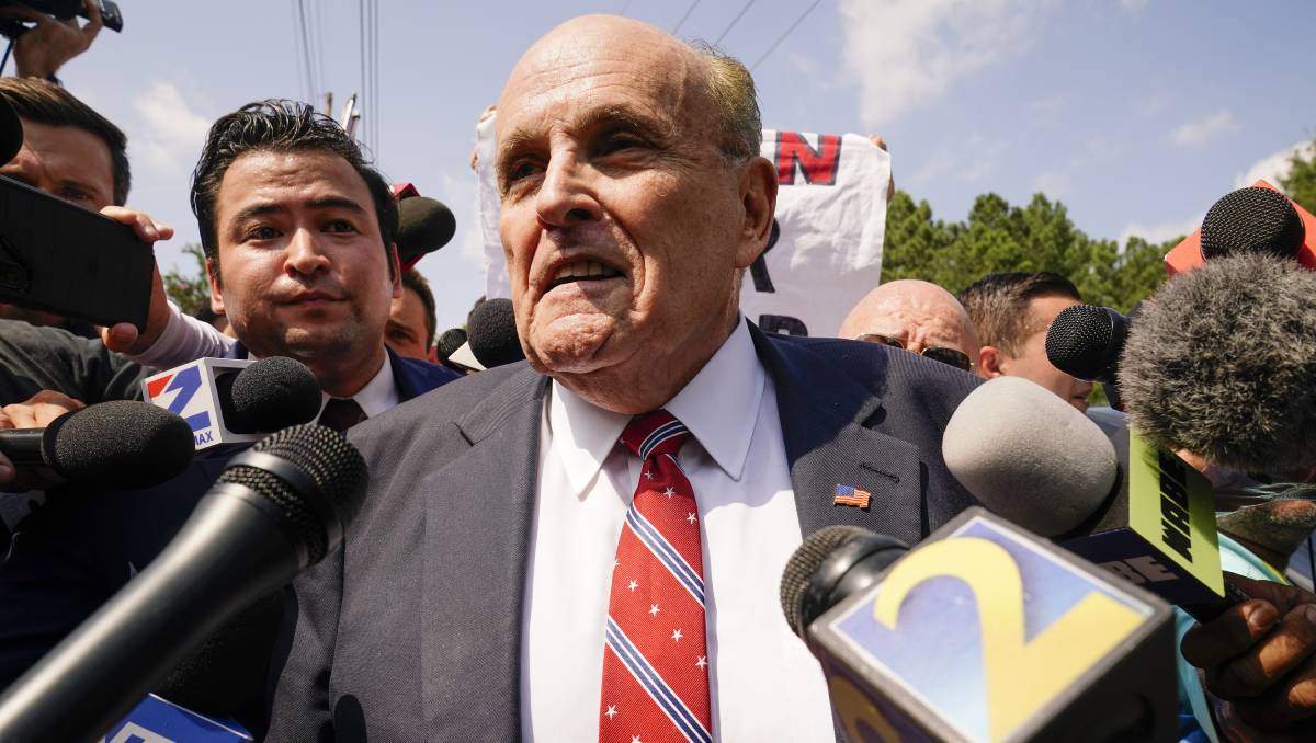 Rudolph Giuliani fue alcalde de Nueva York y abogado de Trump | AP