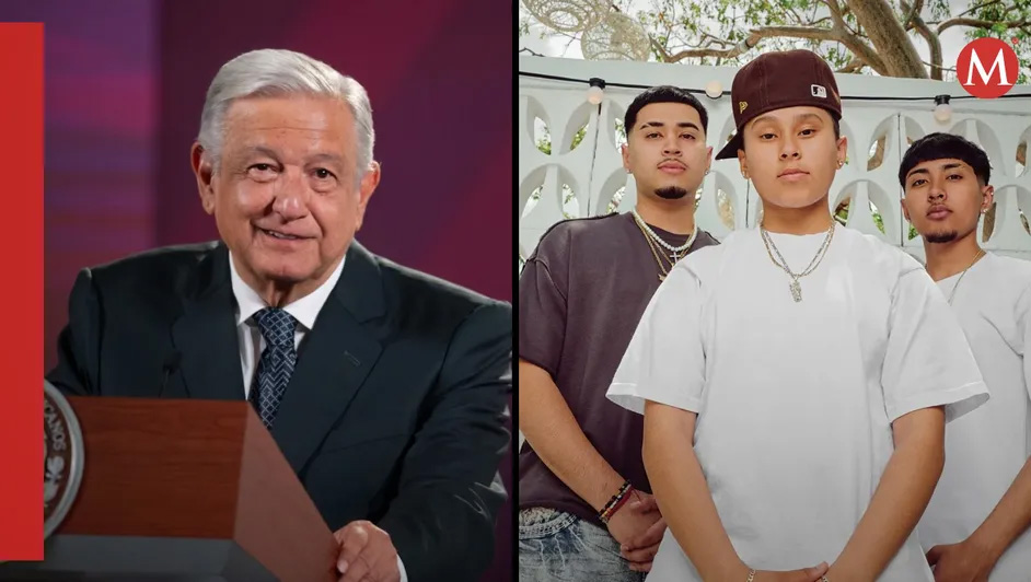 AMLO defiende a Yahritza y su Esencia tras polémica; "podrían tocar en el Zócalo"