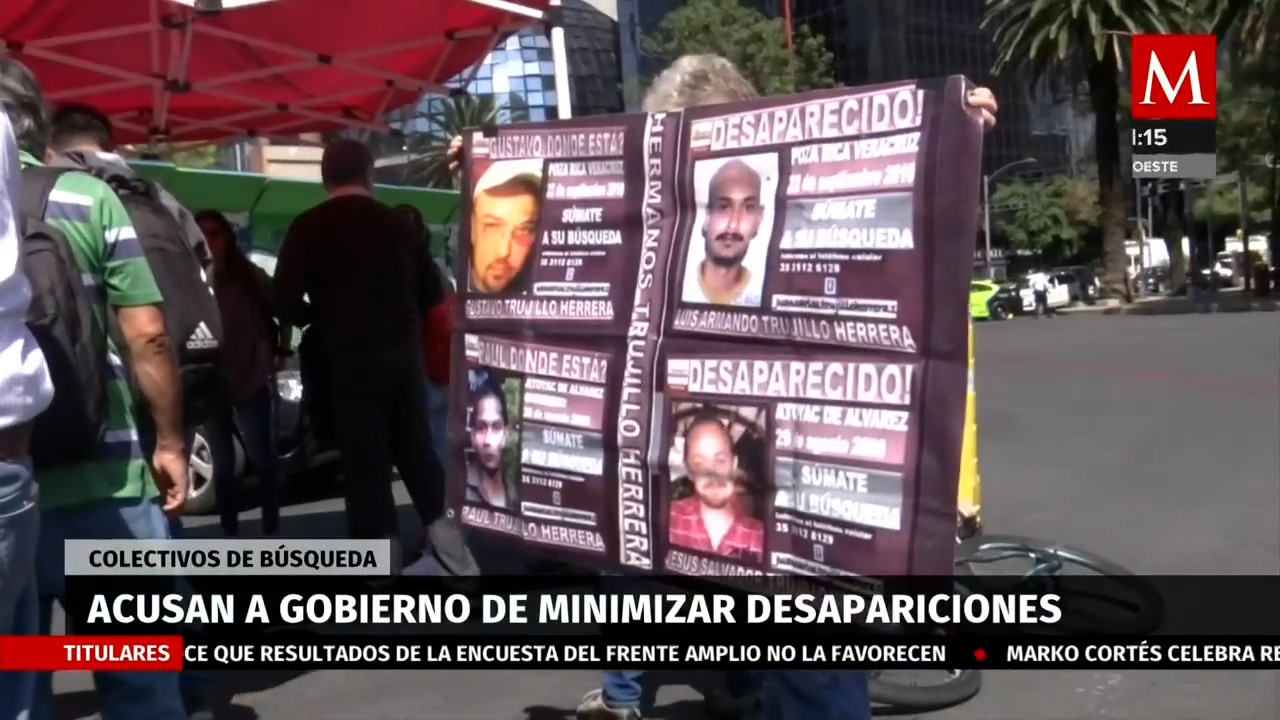 Colectivos de búsqueda en México cuestionan los esfuerzos del Gobierno ante desapariciones