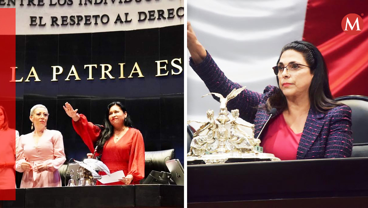 Ellas son las mujeres que presidirán el Congreso de la Unión. (Especial)