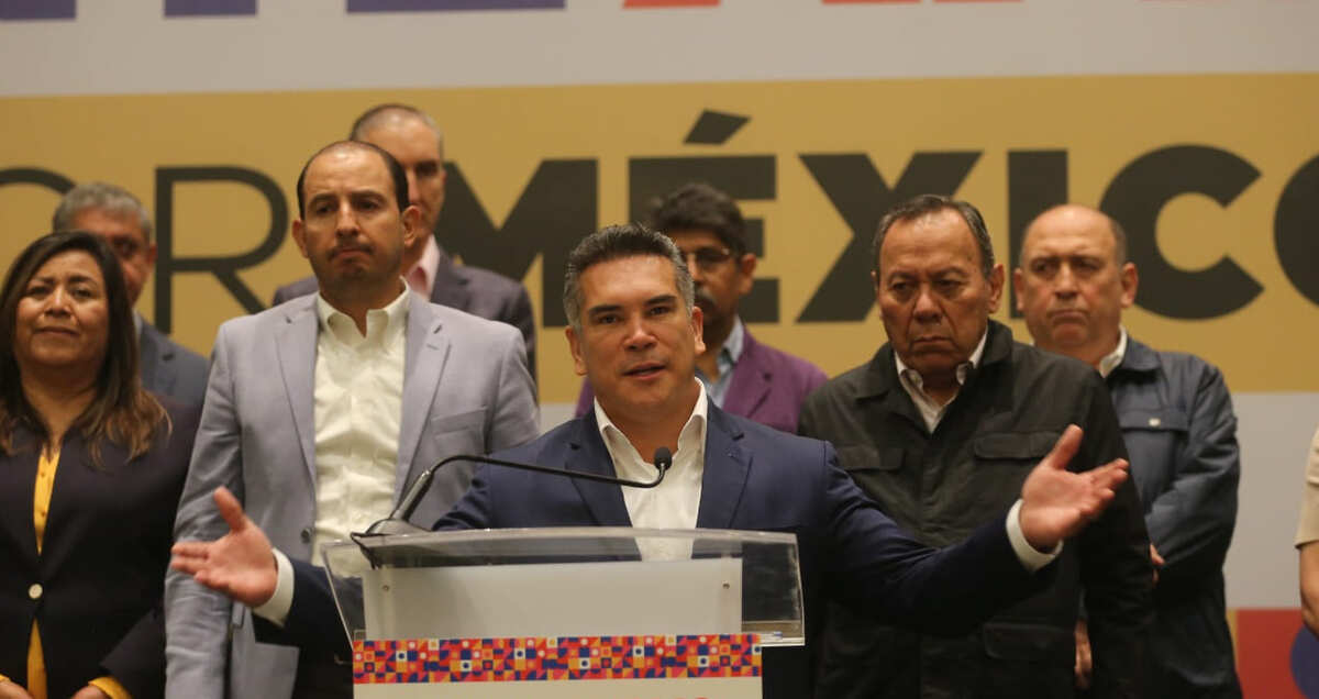Frente Amplio por México en conferencia de prensa | Javier Ríos
