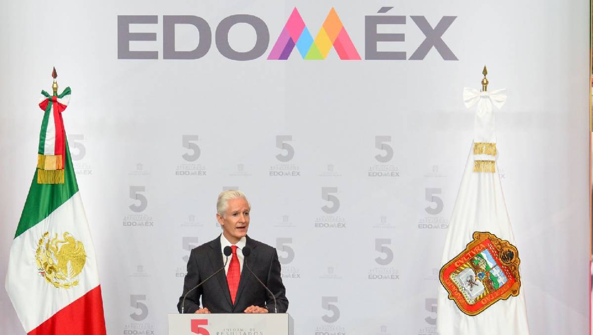 El gobernador saliente del Estado de México, Alfredo del Mazo. (Cuartoscuro)