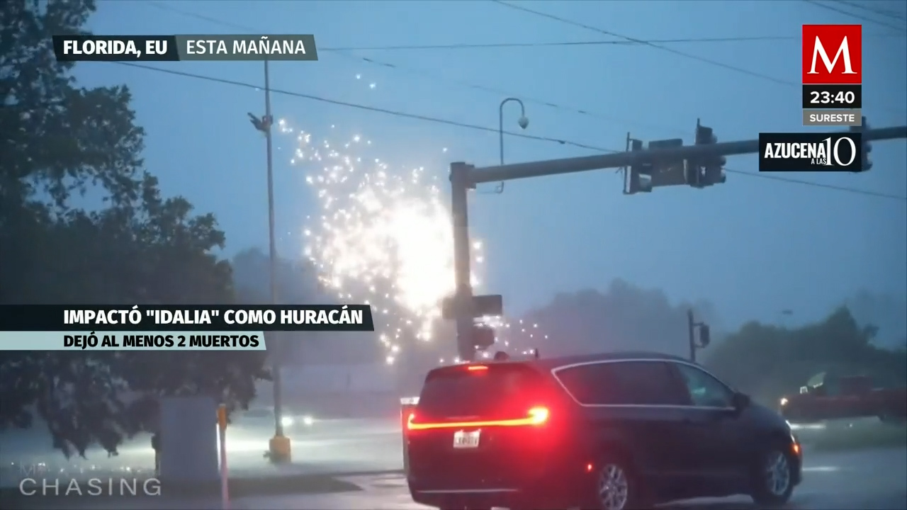 Huracán Idalia toca tierra en Georgia como tormenta tropical tras ser categoría 4