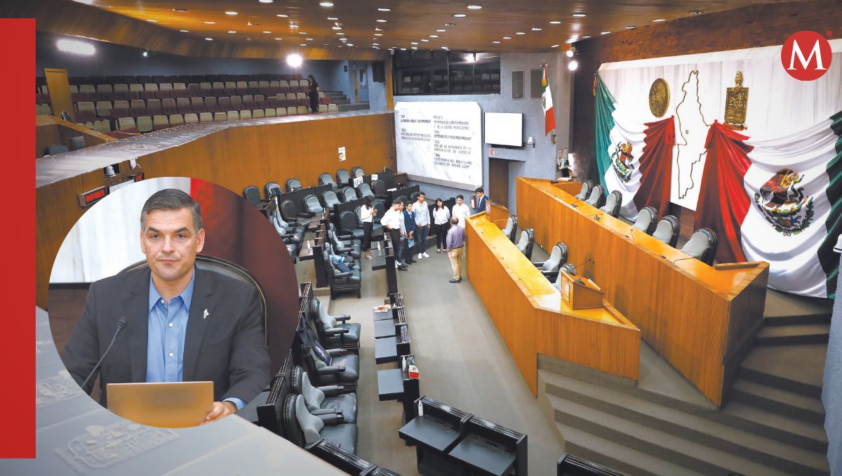 Mauro Guerra, presidente del Congreso de Nuevo León. Jorge López