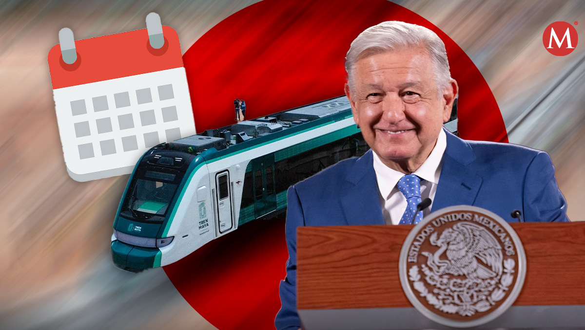 El presidente López Obrador dará un mensaje con motivo de su quinto informe esta semana. | Diesño: Milenio