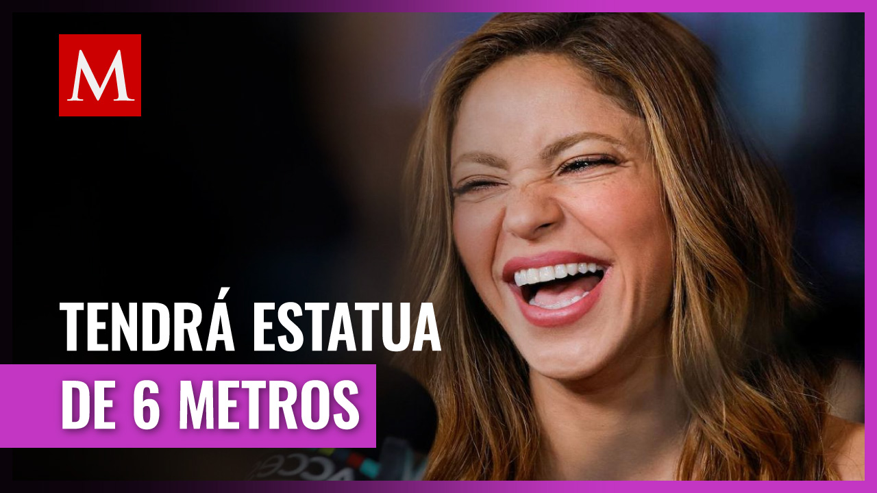 Shakira tendrá su propia estatua de 6 metros en Colombia