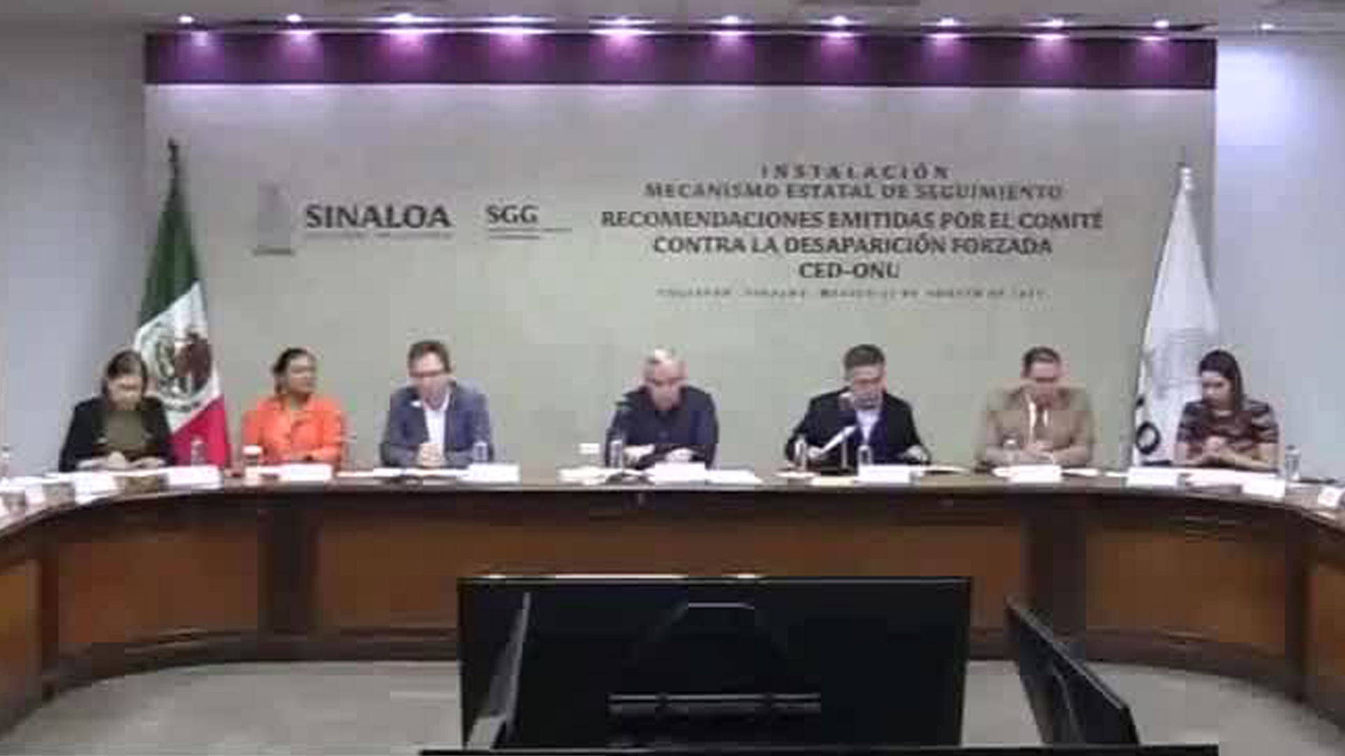Sinaloa activa mecanismo de seguimiento de recomendaciones de la ONU sobre desapariciones forzadas