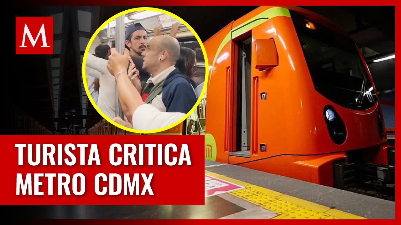Turista crítica el metro de la CDMX: Encuentro inesperado con usuarios