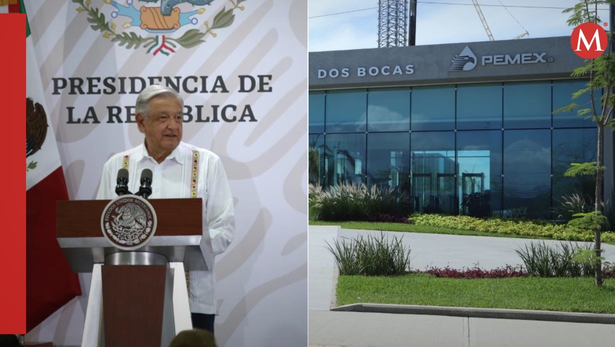 AMLO durante su Quinto Informe de Gobierno desde Campeche habla de la refinería de Dos Bocas. Foto: (Jorge Carballo / Cuartoscuro)