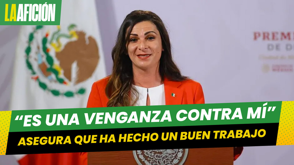 Ana Gabriela Guevara defiende el trabajo que ha hecho durante su gestión en la Conade