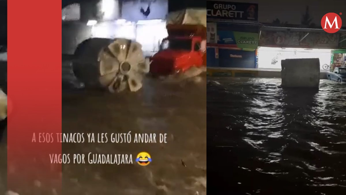 Aparece otro tinaco en calles del Área Metropolitana de Guadalajara (Especial)
