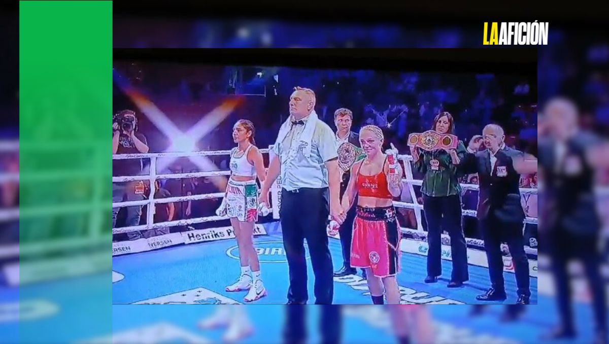"Cobrita" Luna perdió en la pelea unificatoria ante Dina Thorslund. (Especial)