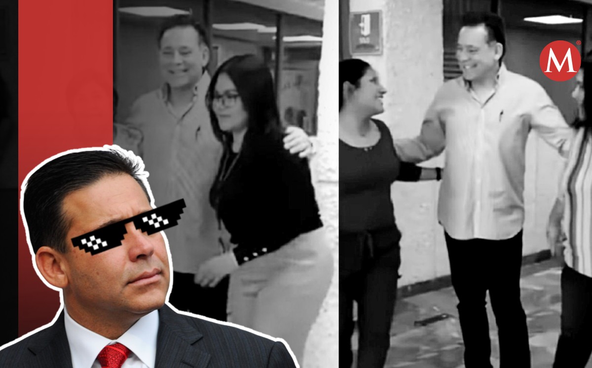Eugenio Hernández Flores, ex gobernador de Tamaulipas llega a Juzgados y le piden fotos