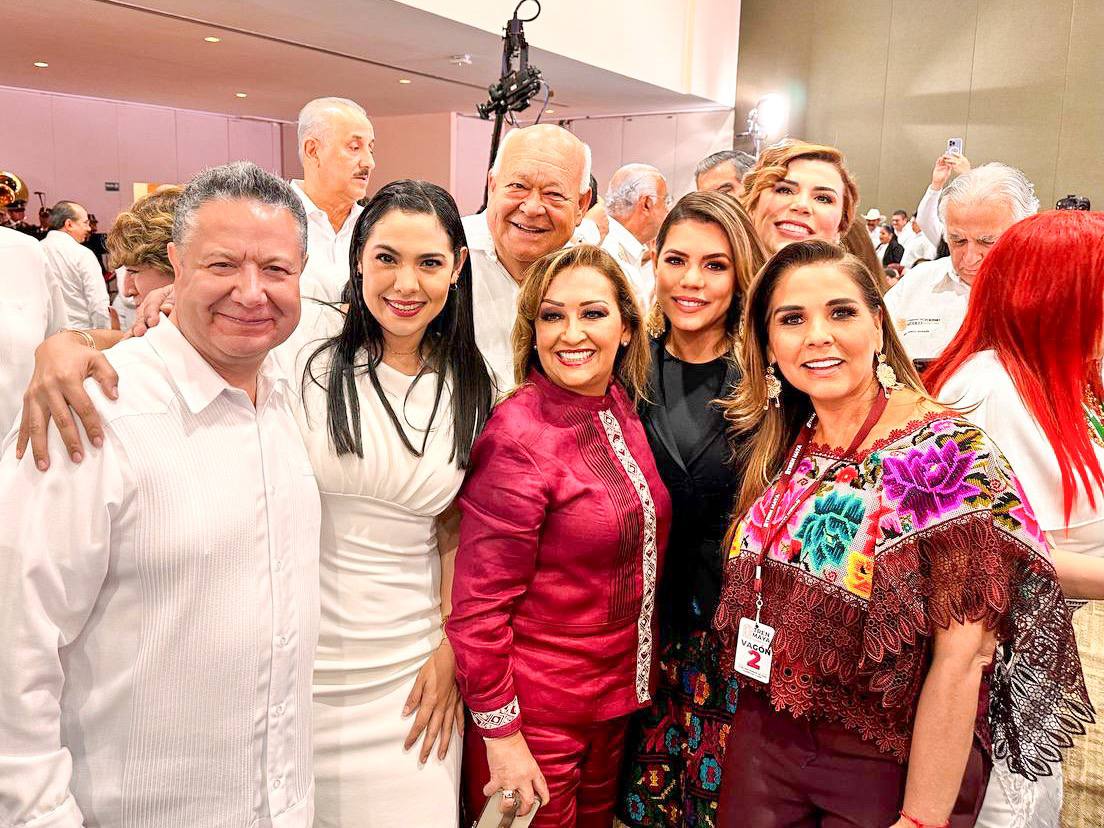 Evelyn Salgado asiste al 5° Informe del Presidente, Andrés Manuel López Obrador