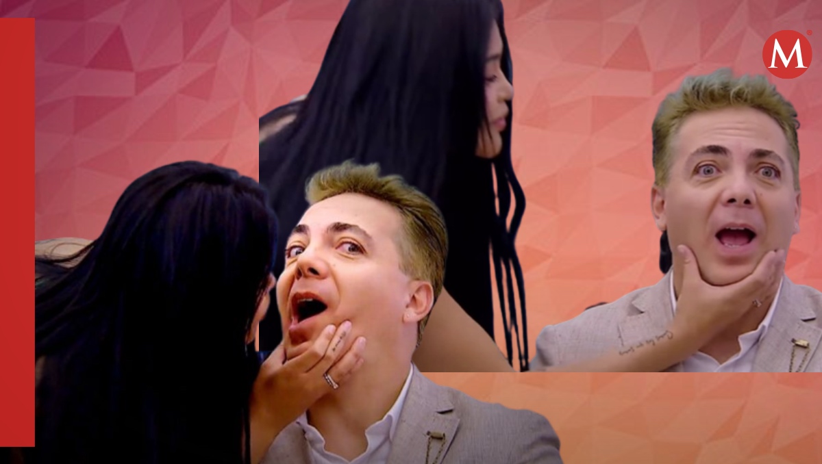 'Gomita' le roba un beso a Cristian Castro en el Hotel VIP | ESPECIAL