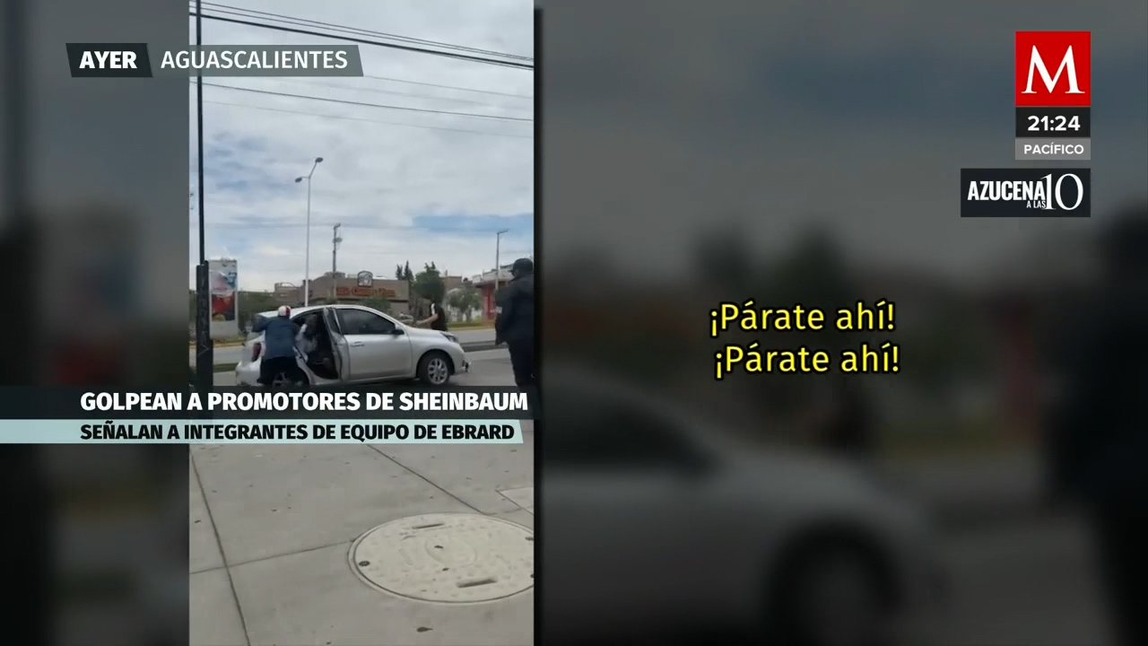 Integrantes del equipo de Sheinbaum acusan agresión por integrantes del equipo de Ebrad