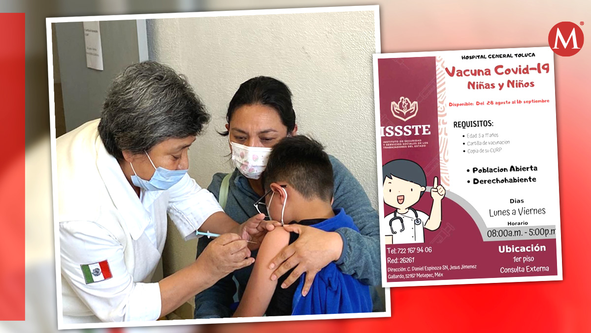 El ISSSTE llevará cabo una campaña especial para la aplicación de vacunas contra COVID19  (Especial)