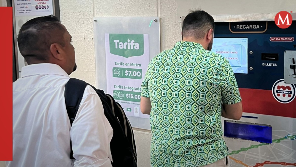 Metro en Monterrey. Foto: Mayte Villasana