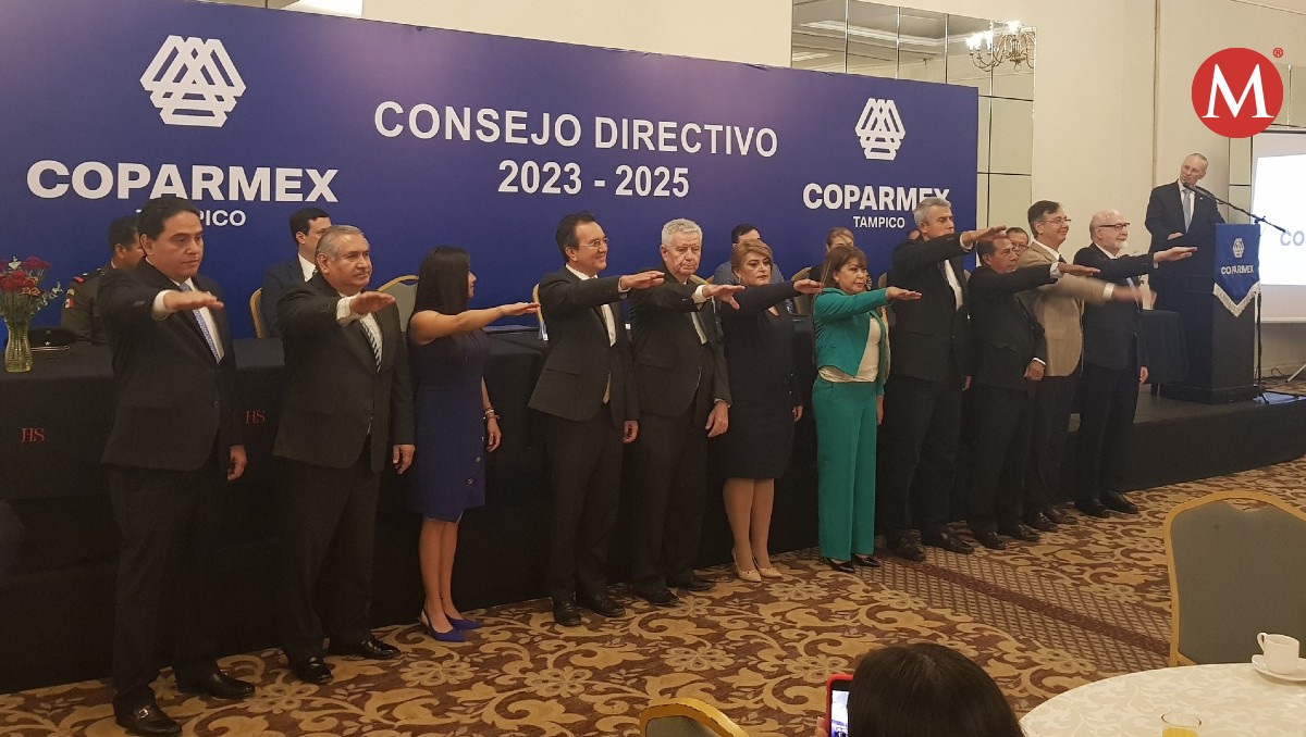 Toma de protesta de la nueva mesa directiva de Coparmex Tampico.