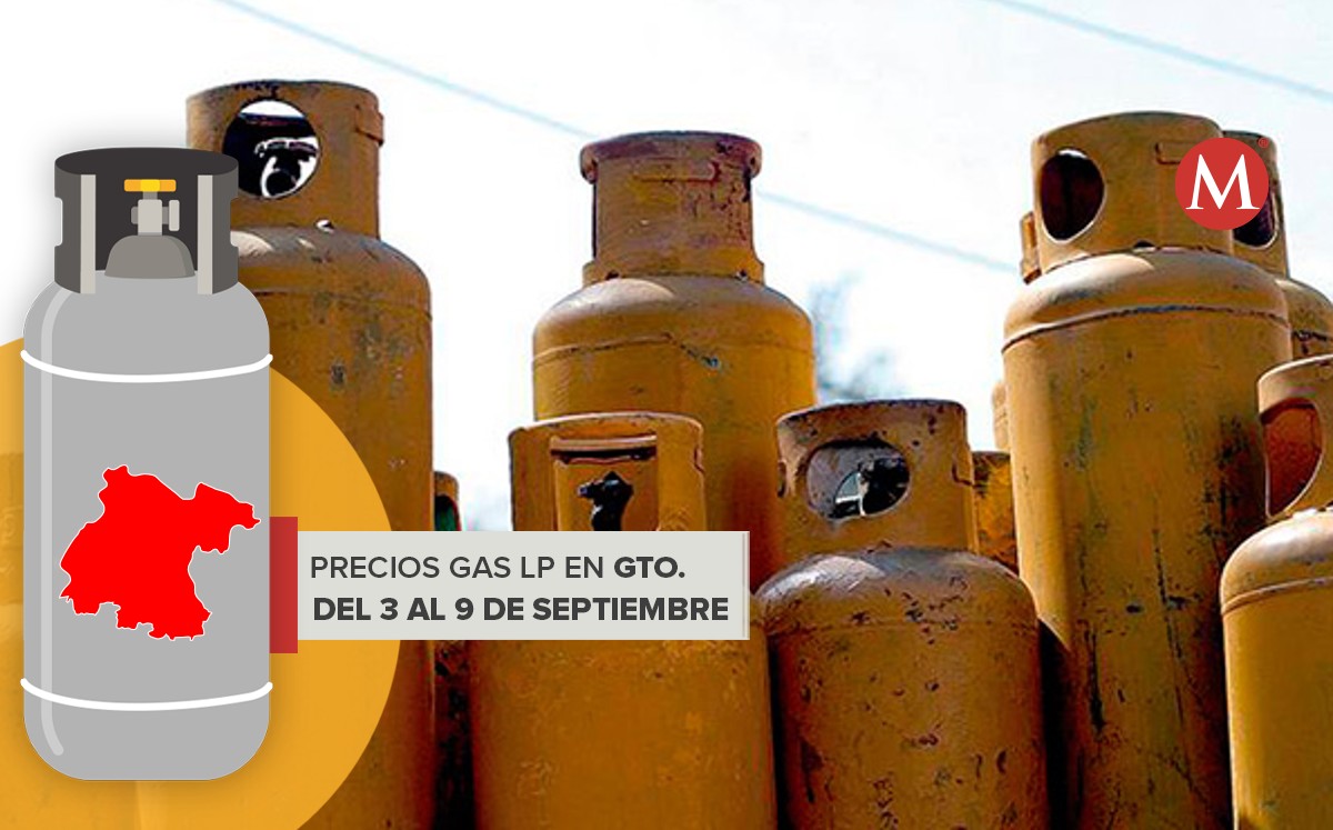¿Bajó? Este es el precio del Gas LP en Guanajuato del 3 al 9 de septiembre