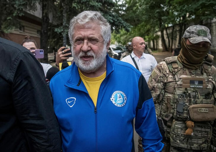 Ihor Kolomoisky, una de las mayores fortunas de Ucrania, llega a un tribunal en Kiev, Ucrania | Reuters
