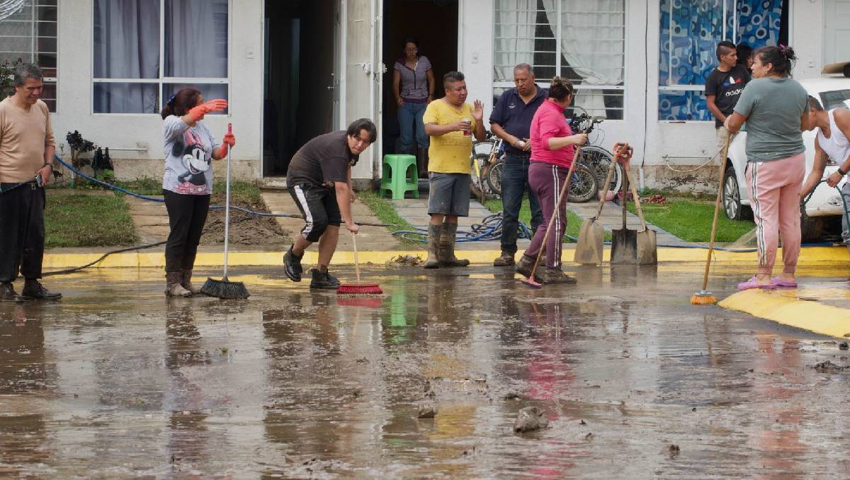 Las lluvias en entidad han provocado afectaciones sanitarias. (Cuartoscuro)